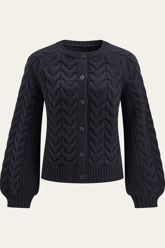 NERINA | CABLE CARDIGAN