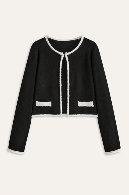 RIVIERA | FRINGE TRIM CRADIGAN