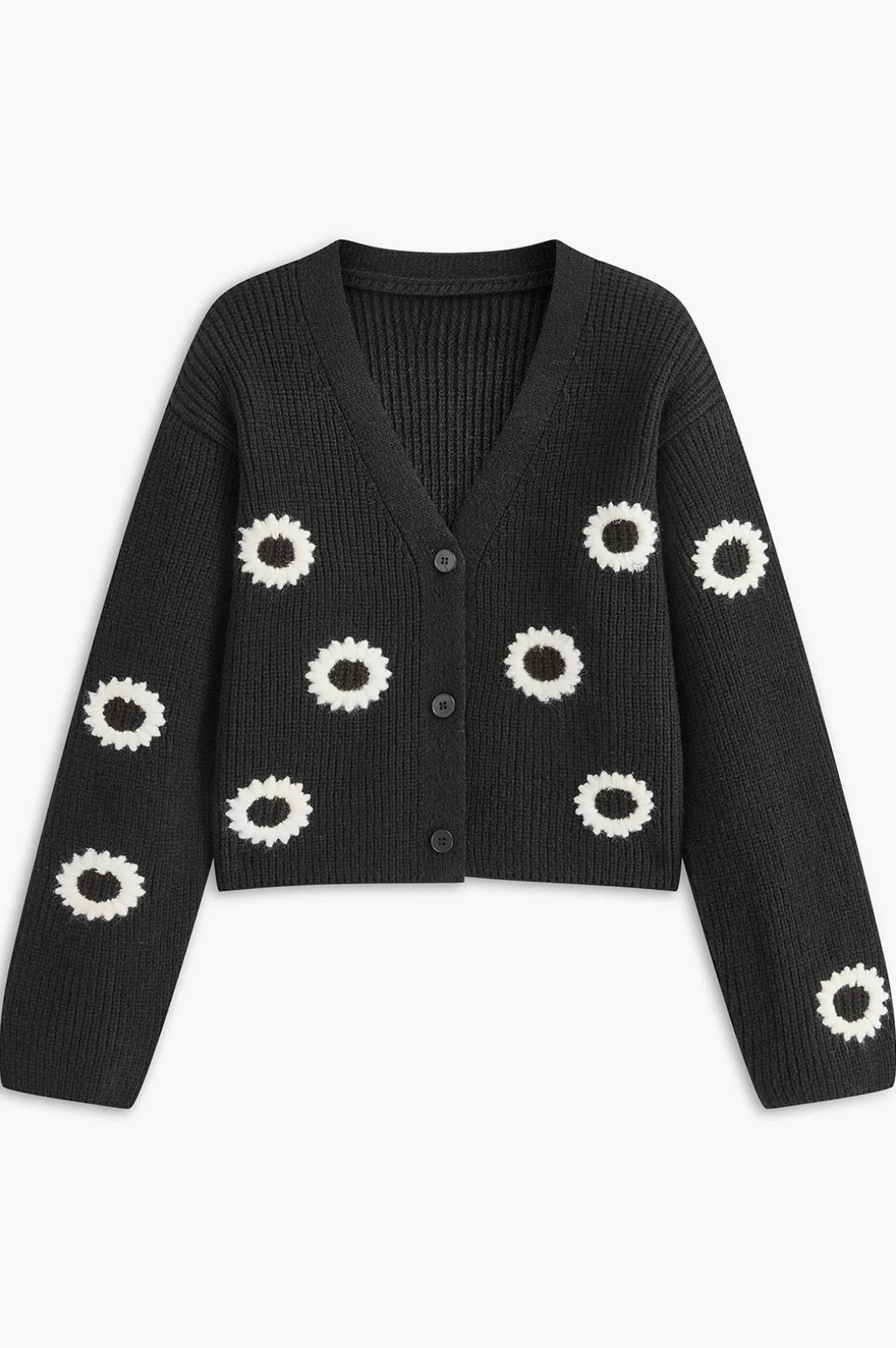 NOIR | DAISY BLOOM CARDIGAN