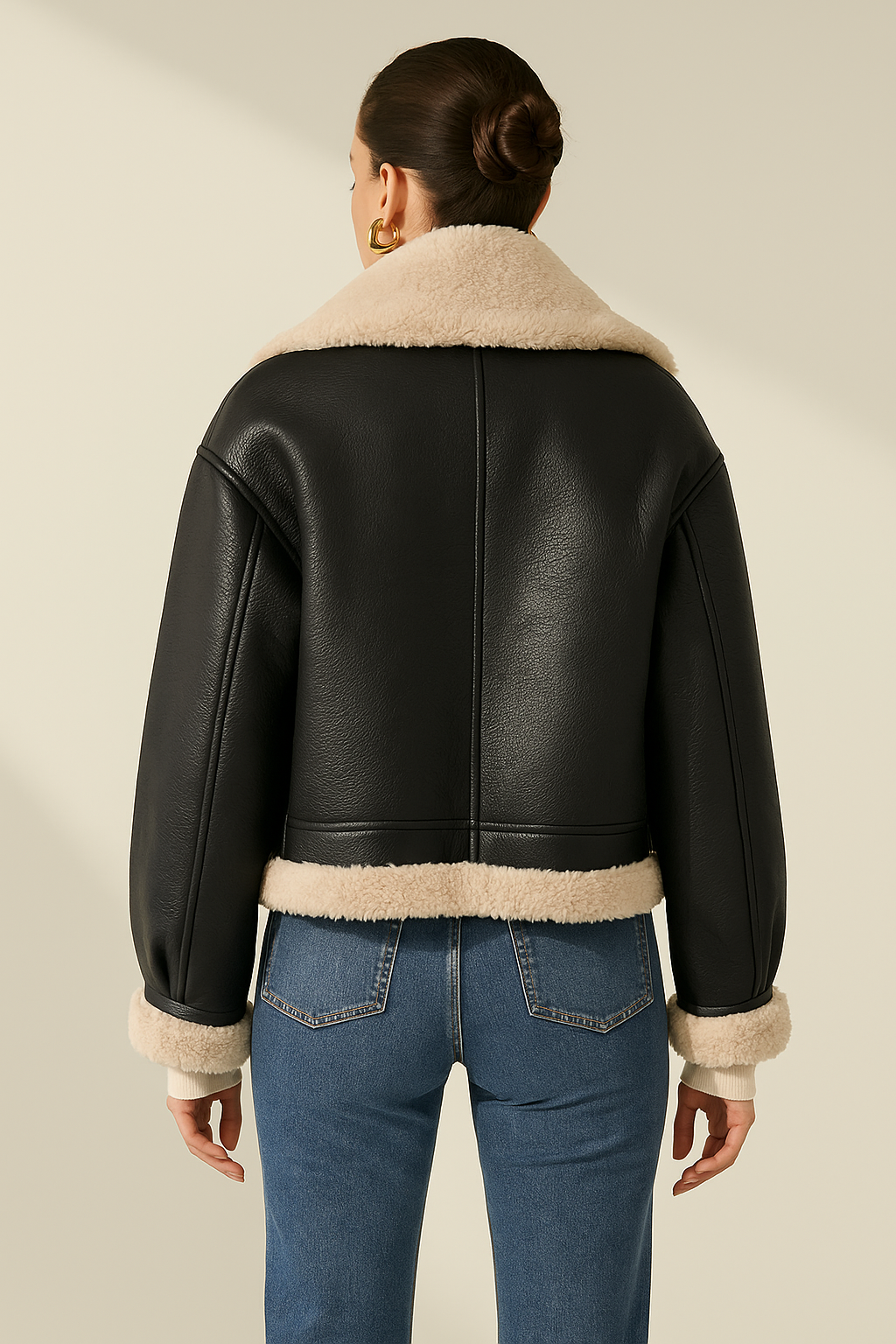 CAPRI | FAUX SHEARLING JACKET
