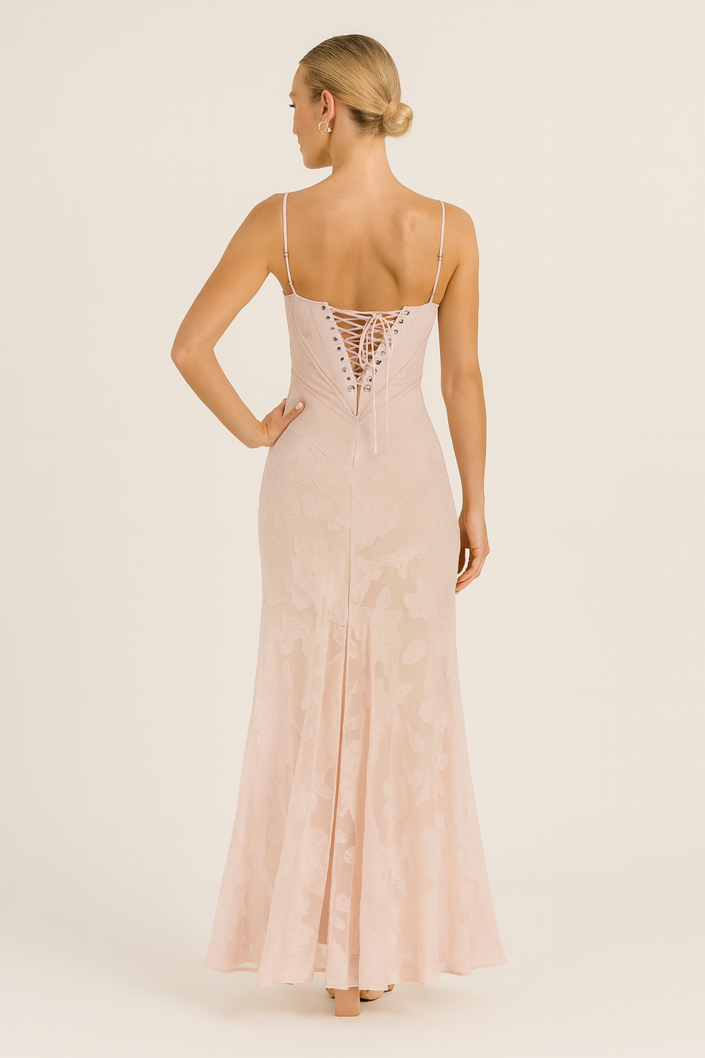 MARISSE | STRUCTURED CORSET FLOW DRESS