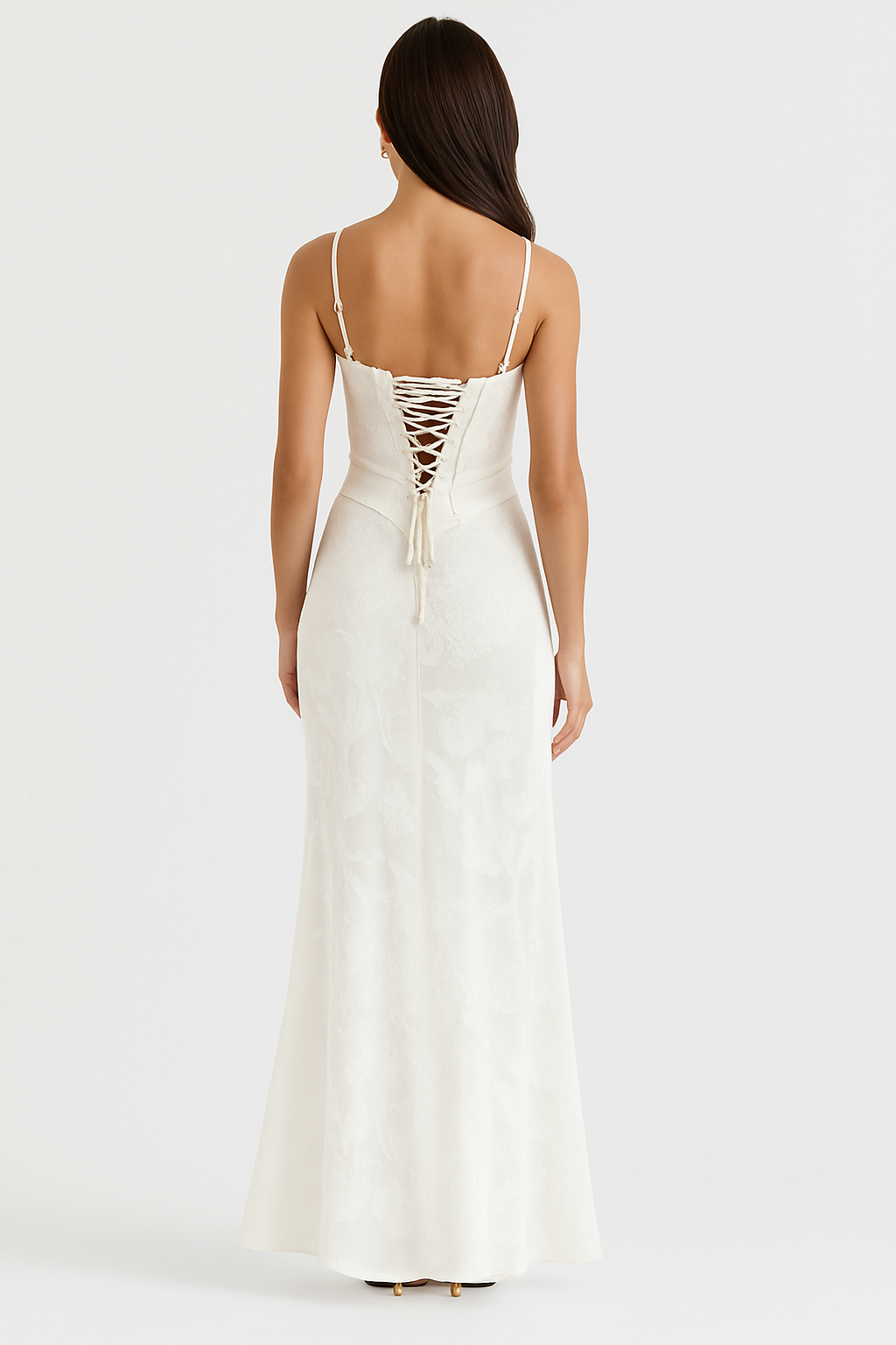 MARISSE | STRUCTURED CORSET FLOW DRESS