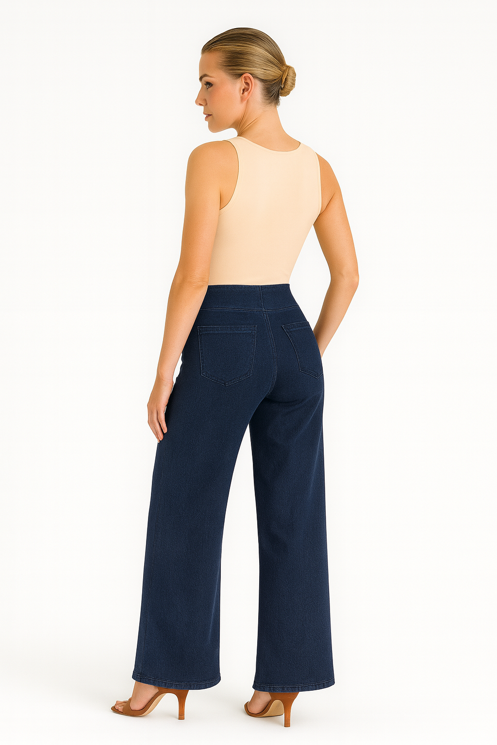 CAPRI | WIDE LEG JEANS BLUE