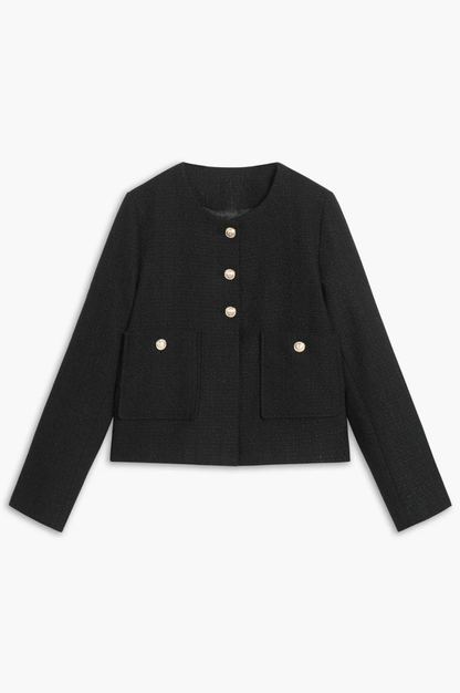 CATANIA | TWEED CROPPED JACKET