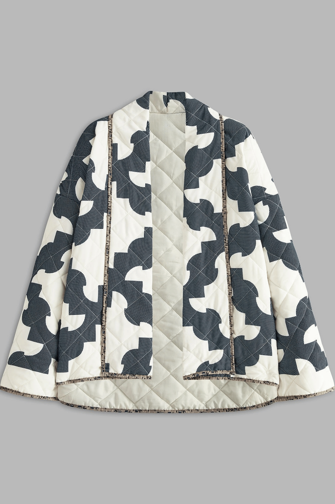 NAELIS | QUILTED OPEN JACKET