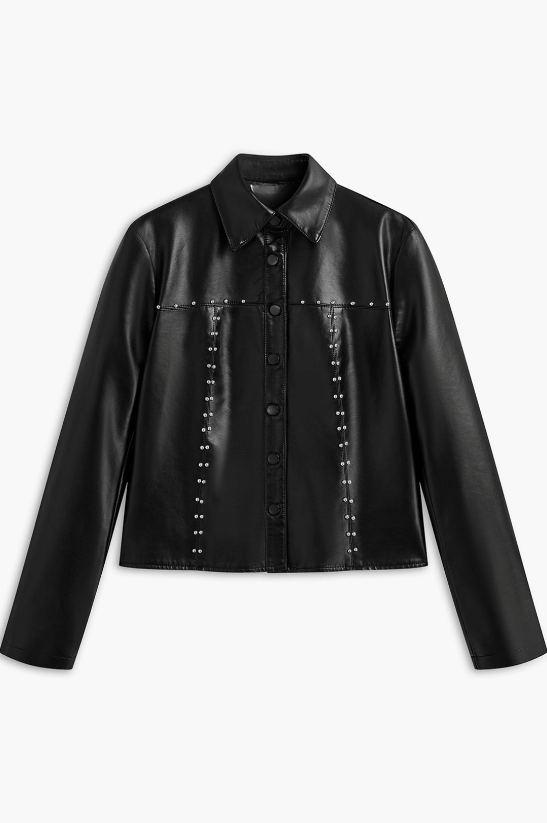 LYRA | STUDDED LEATHER JACKET