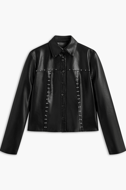 LYRA | STUDDED LEATHER JACKET