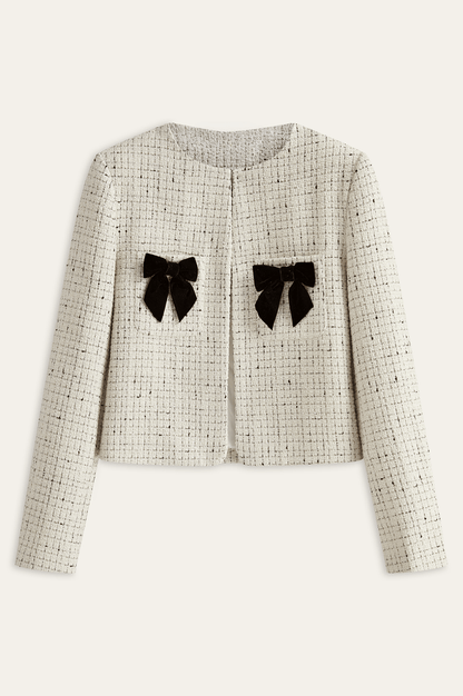 SORRENTO | TWEED BOW JACKET