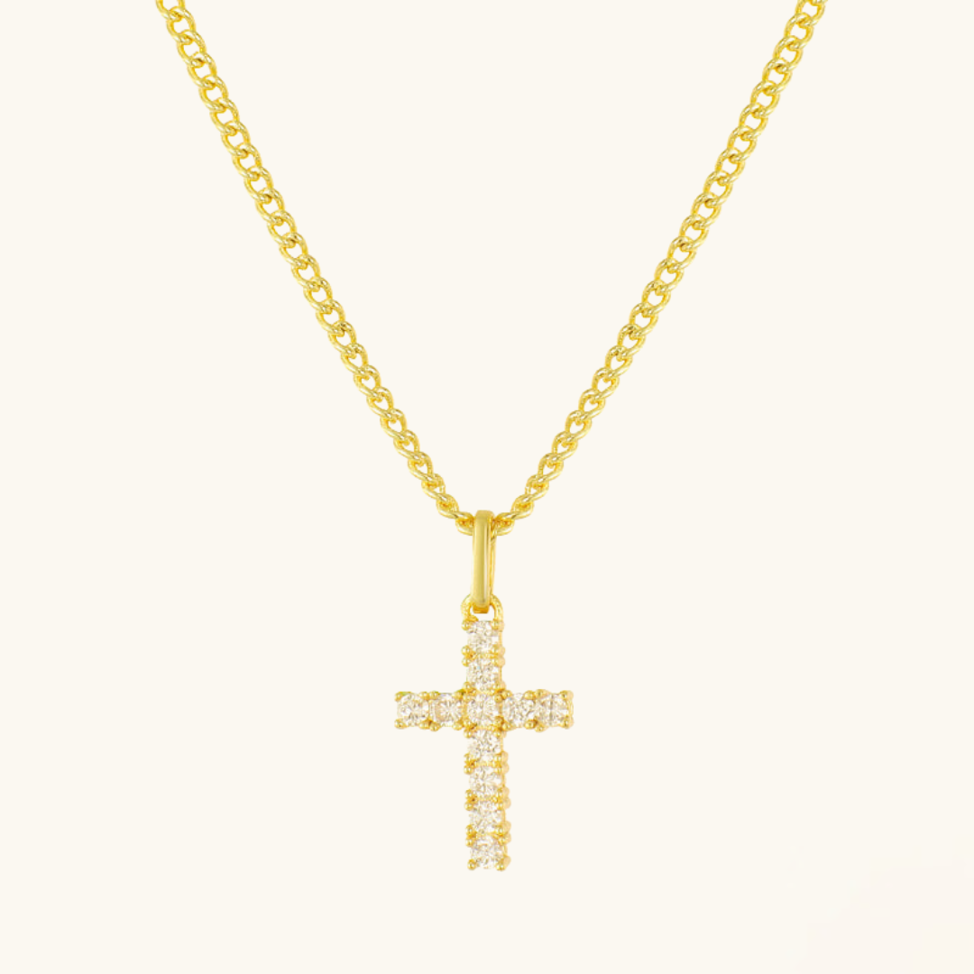 VINCULUM CROSS NECKLACE