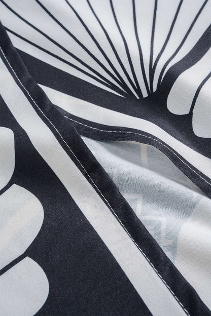 ORIANE | GRAPHIC WRAP SKIRT