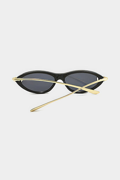 LUMIÈRE | CAT EYE SUNGLASSES BLACK ONE SIZE