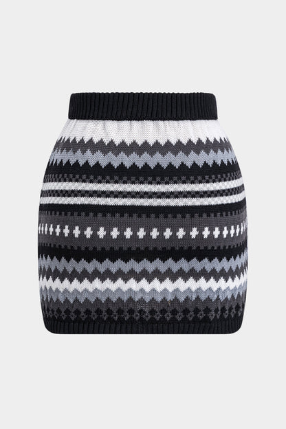 NORDICA | KNIT MINI SKIRT