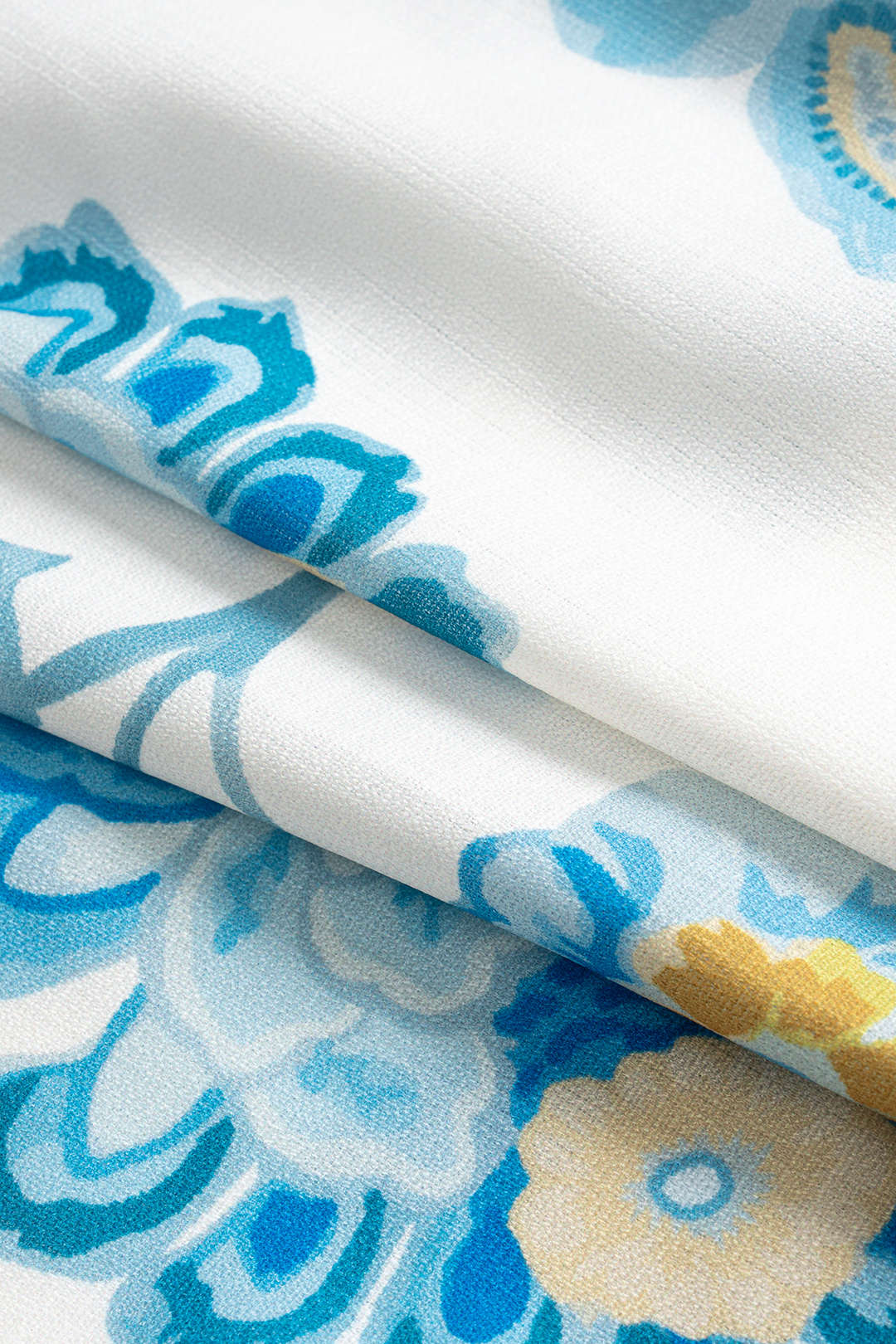 Floral Print Button Detail Shirt And Skirt Set