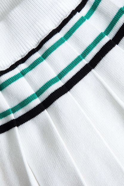 IVY | PLEATED TENNIS SKIRT BLACK