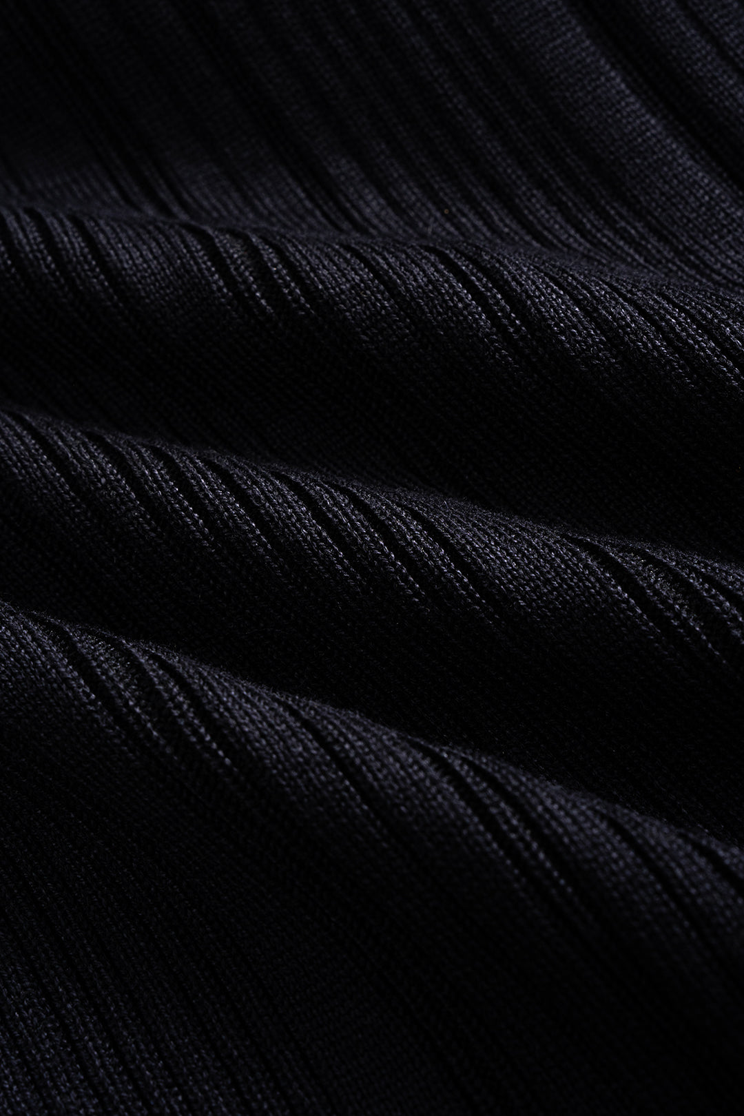 NOCTIS | RIBBED TURTLENECK MIDI DRESS