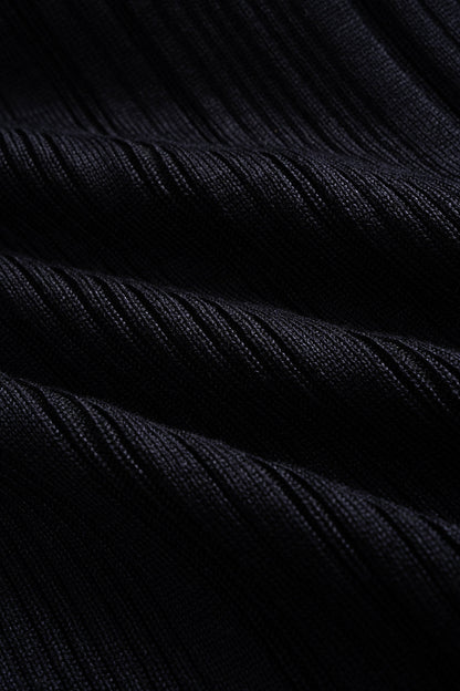 NOCTIS | RIBBED TURTLENECK MIDI DRESS