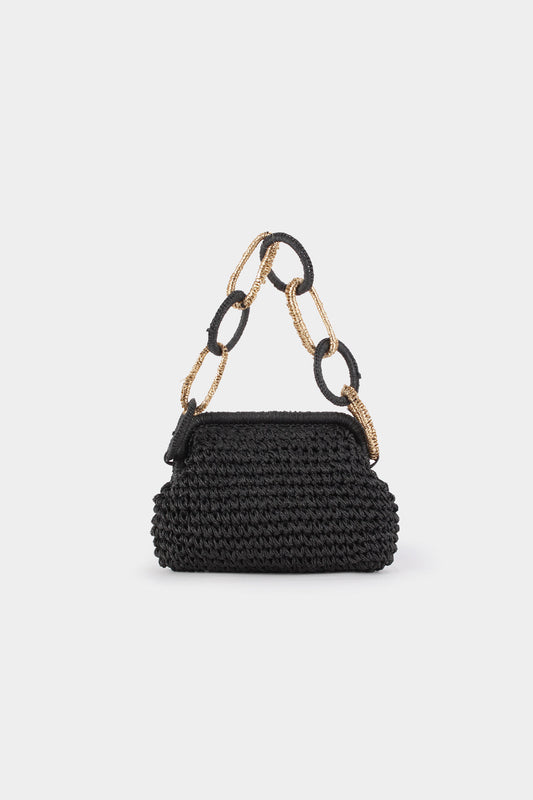 Woven Shoulder Bag