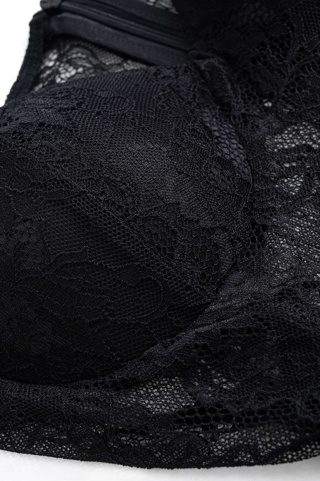 NOCTARA | LACE CORSET DRAPED DRESS BLACK