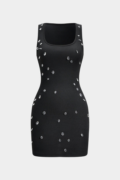 MATILDA | CRYSTAL EMBELLISHED MINI DRESS