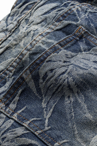 ISALIE | TROPICAL DENIM TROUSERS