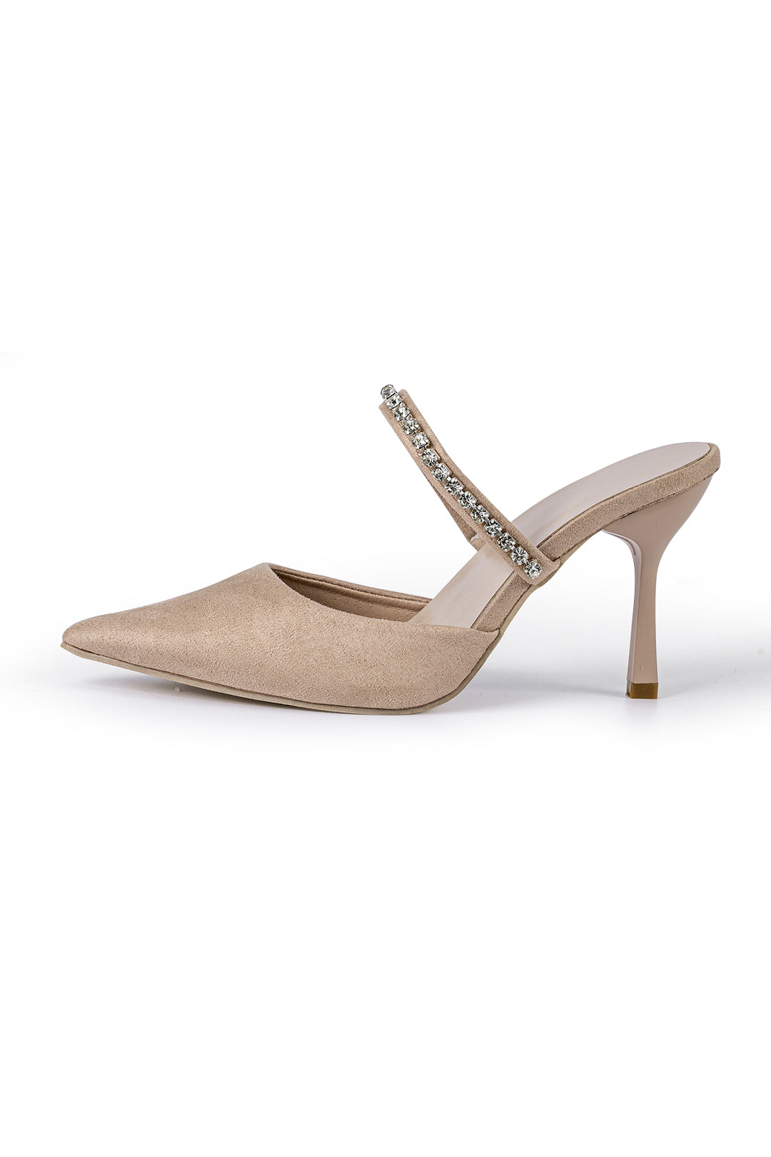 AURORA CRYSTAL MULES BEIGE