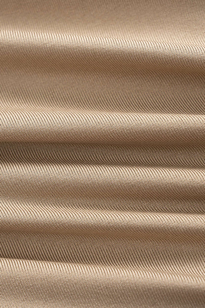 LIORA | DRAPED BUSTIER MIDI DRESS