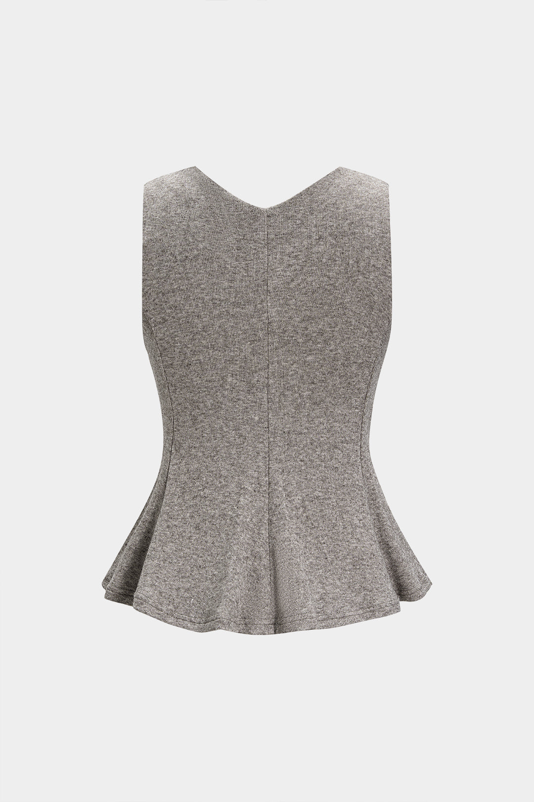 AVELINE | KNIT PEPLUM TOP