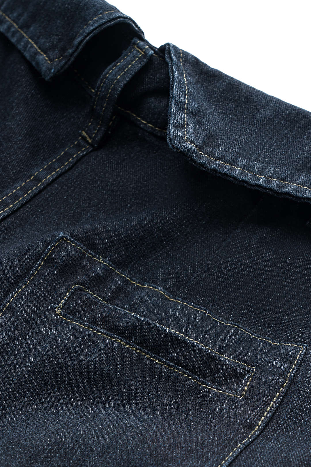 Denim Wide Leg Low Waist Jeans BLACK