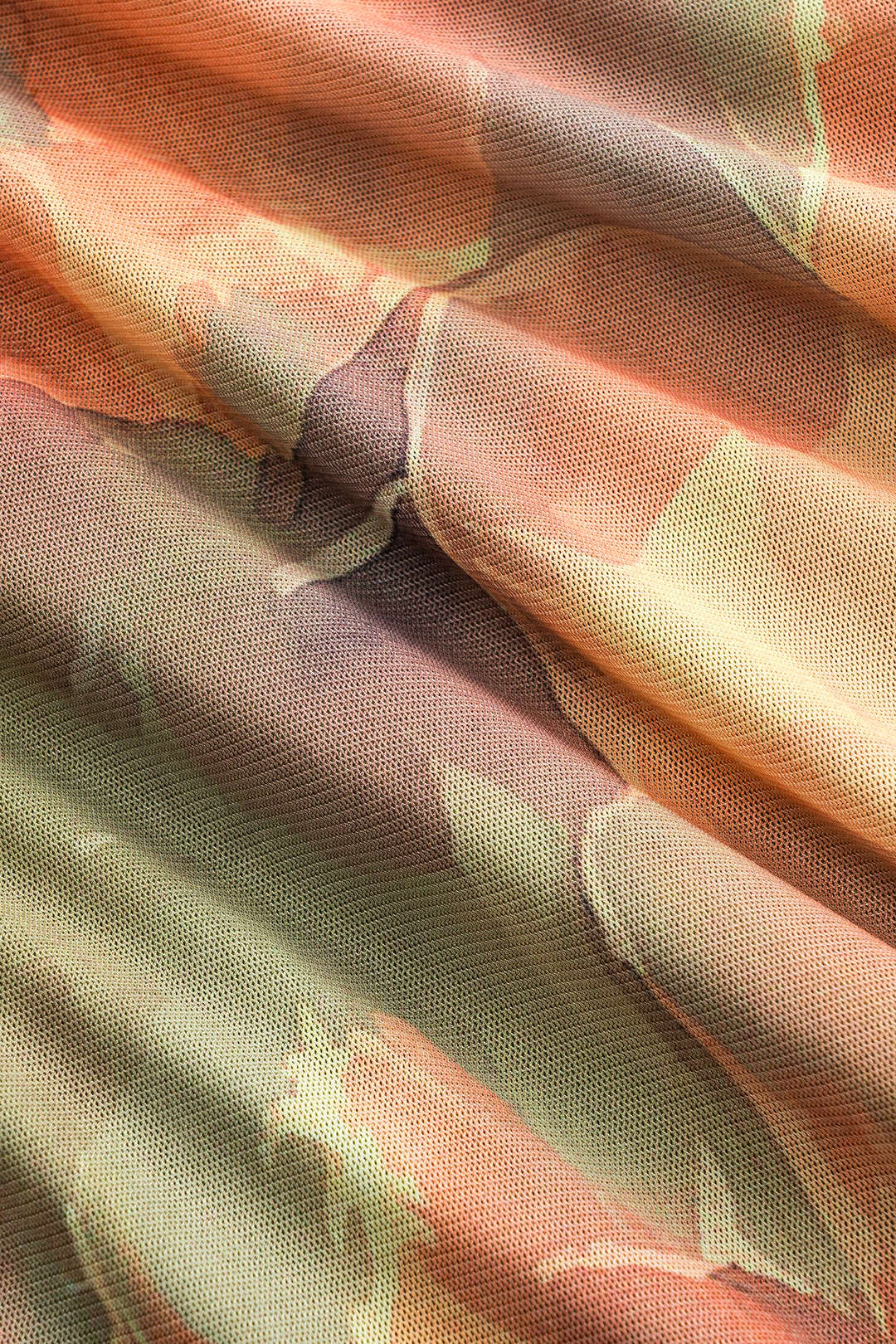 LUNARIA | LACE UP SLIP DRESS ORANGE