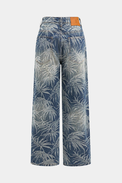 ISALIE | TROPICAL DENIM TROUSERS