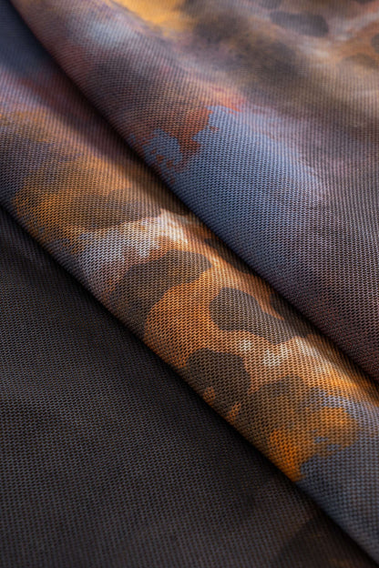 CORALIA | STARFISH HALTER MIDI DRESS