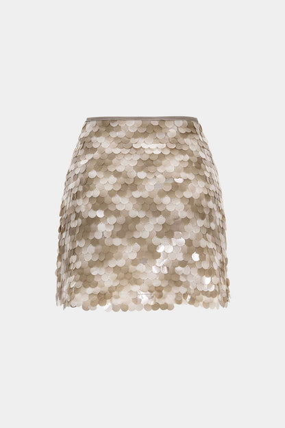 AUREA | SEQUIN MINI SKIRT