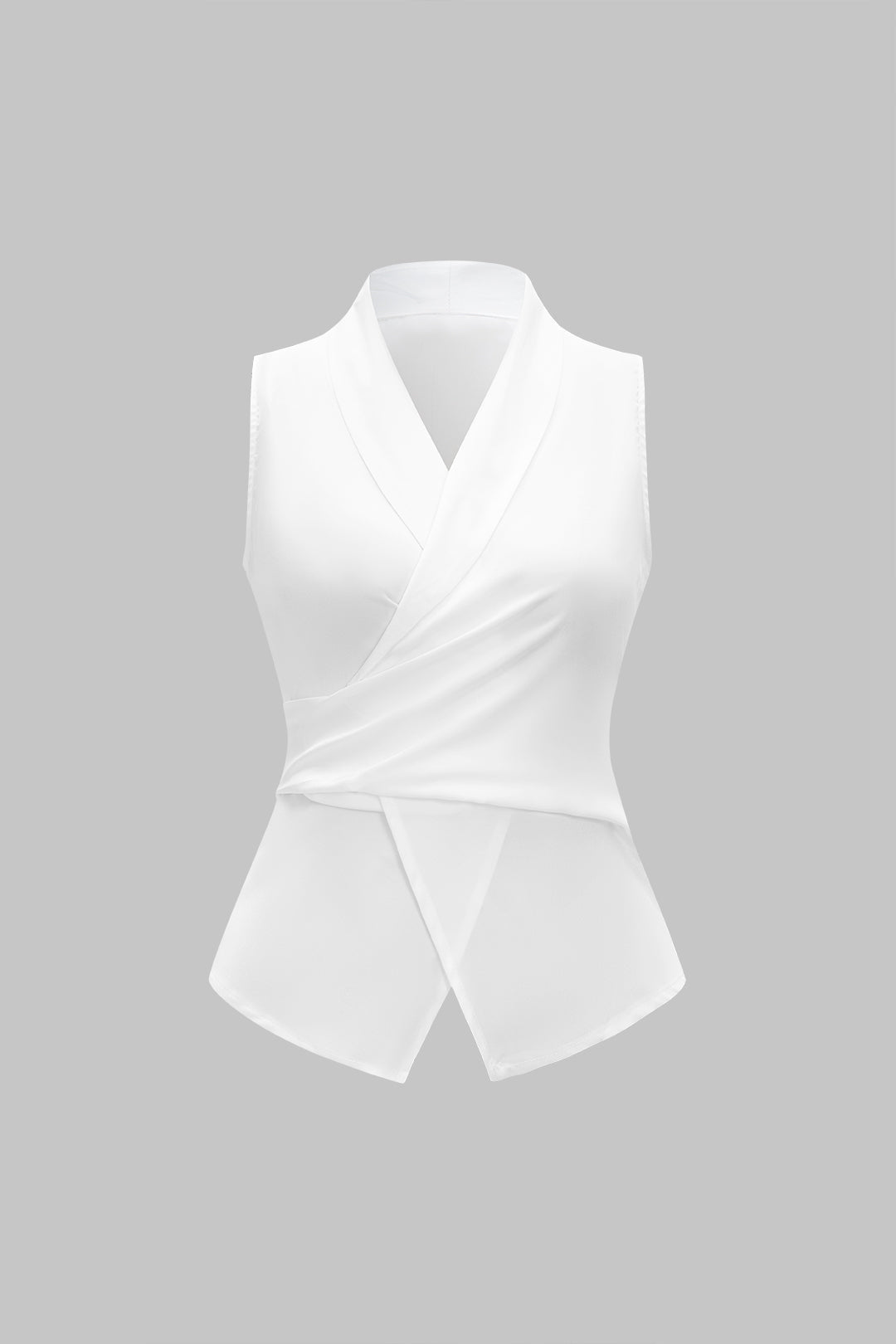 CAPRI | ASYMMETRICAL WRAP BLOUSE