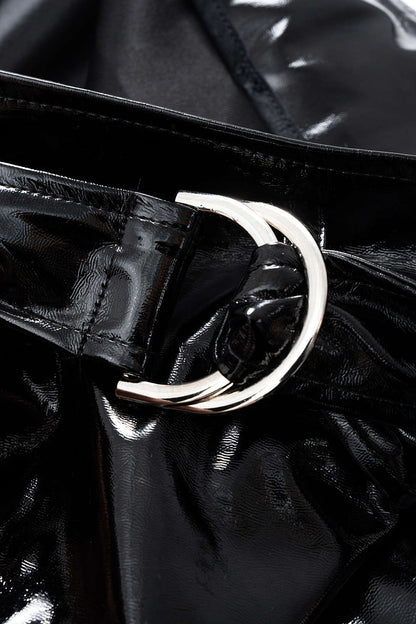 RAVEN | BELTED CONTRAST MINI DRESS