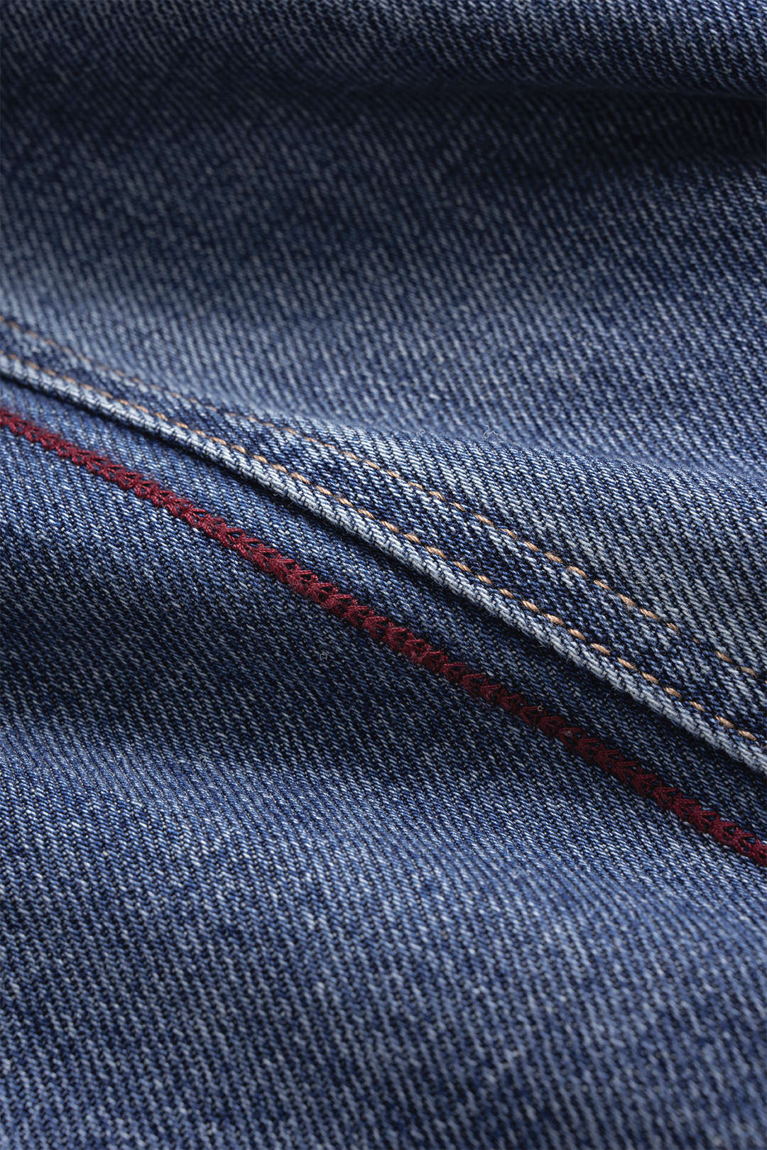 Denim Washed Belted Jeans LIGHT WASH BLUE