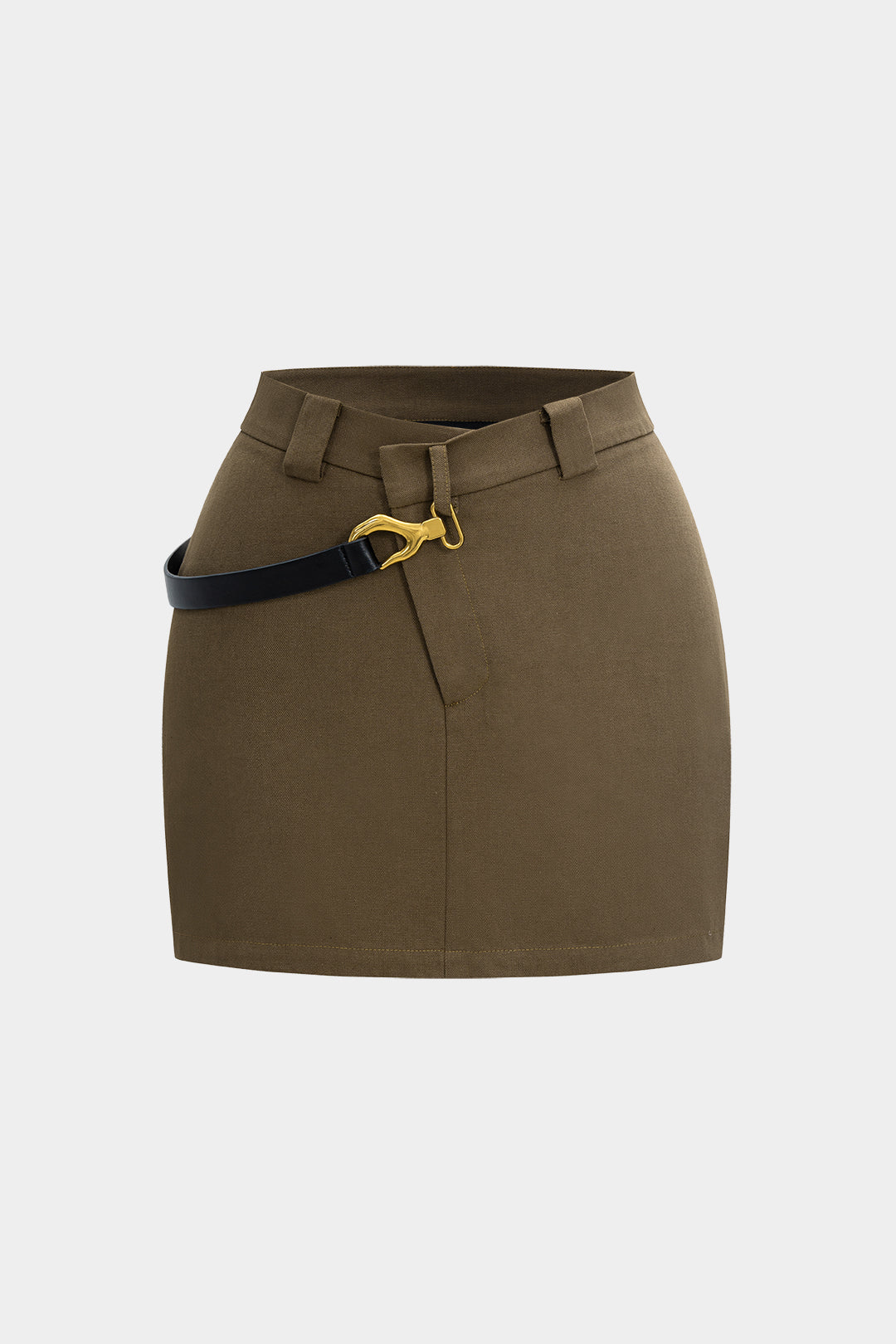 CAMILA | UTILITY BELTED MINI SKIRT