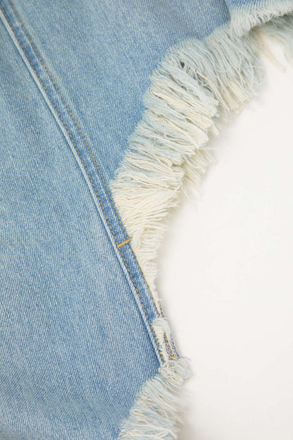 NOVA | ASYMMETRIC DENIM SKIRT