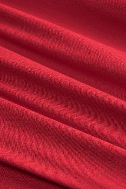 SCARLET TEMPO | ASYMMETRICAL MINI DRESS