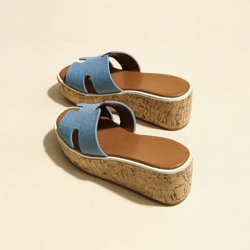 Samantha | Elegant heeled sandals LIGHT BLUE