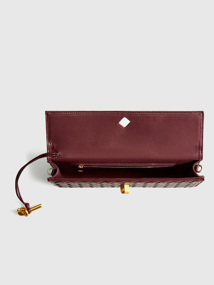 SIENNA CLUTCH BAG Red